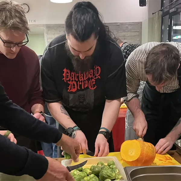 Gem&uuml;se schneiden